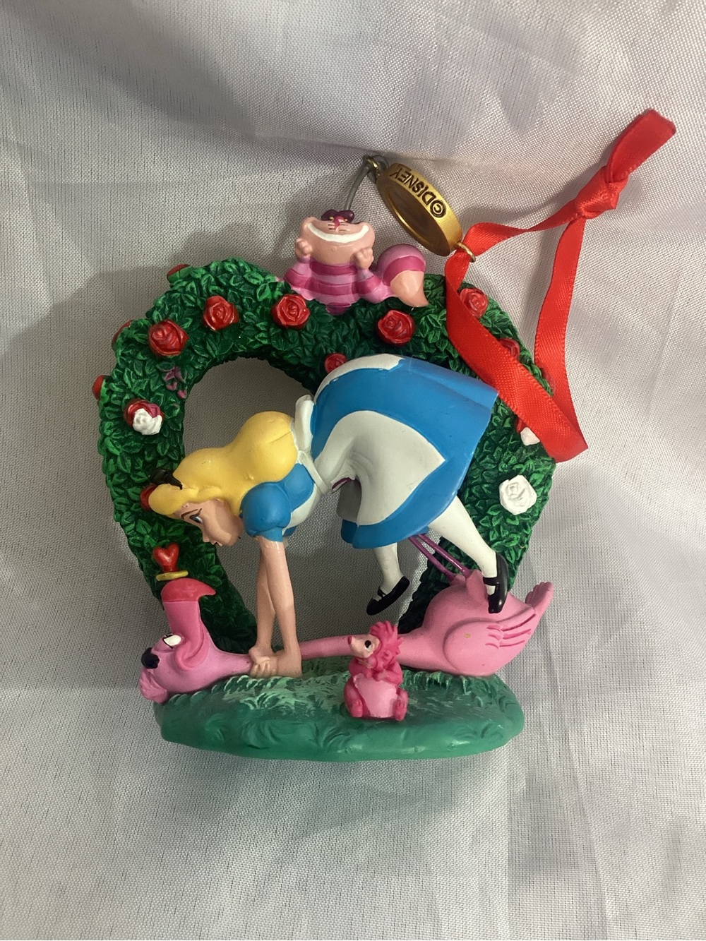 Disney Alice in Wonderland Heart Ornament - Alice in Blue Dress